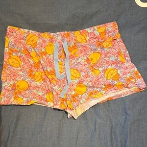Joe Fresh Lemon and Floral Print Women's Pajama Shorts